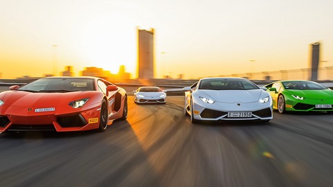 Lamborghini Track Accademia 2014 in Dubai