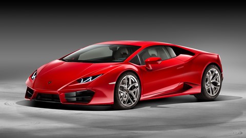 Huracán LP 580-2: 3-4 Front Red-HD