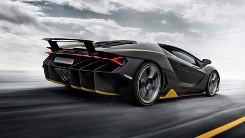 Lamborghini Centenario Dynamic Rear