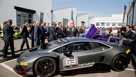 M. Renzi at Automobili Lamborghini