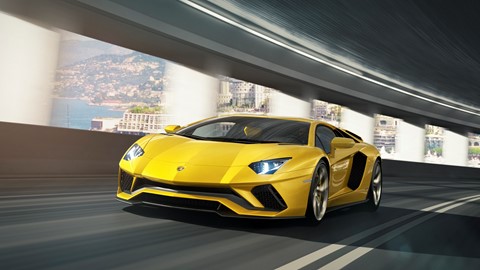 Aventador S  Tunnel Front 2