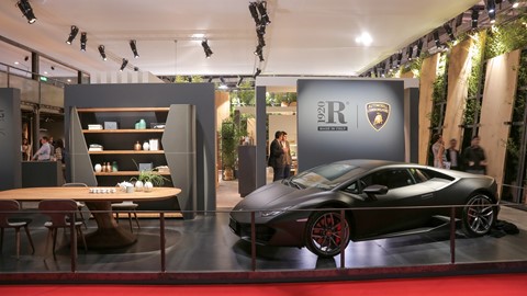 Lamborghini and Riva 1920 at Salone del Mobile 2017 2