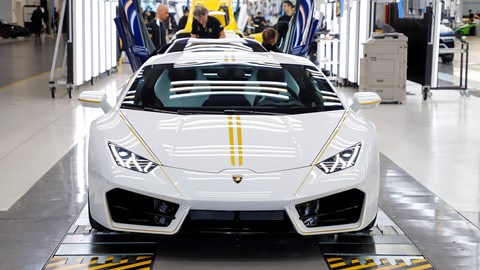 Lamborghini RWD for Pope Francis in production line 07