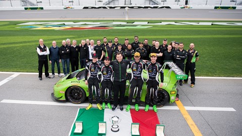 Lamborghini wins the Daytona 24 hours