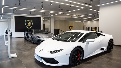 Lamborghini Paris Showroom