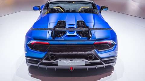 Huracàn performante spyder Geneva motor show 2018
