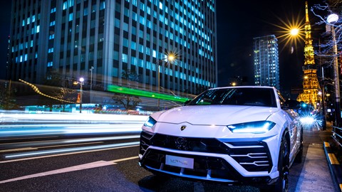 Lamborghini Urus in Tokyo