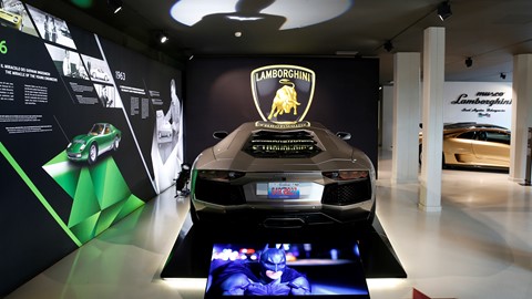Lamborghini Aventador -  The Dark Night Rises