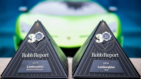 Lamborghini Robb Report 2018 Awards