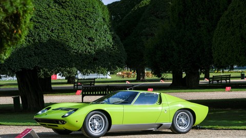 Miura S #4845 The Best 1970s Car  of Hampton Court Concours d'Elegance