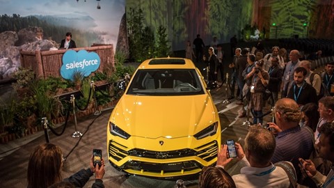 Lamborghini Urus at Dreamforce 2018