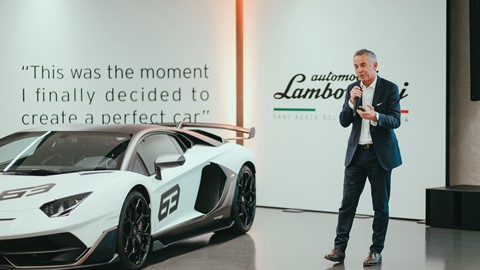 Maurizio Reggiani Chief Technical Officer Automobili Lamborghini