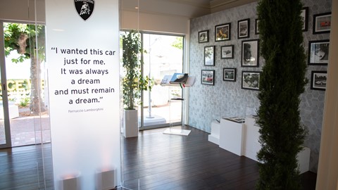 Lamborghini Quote at The Lounge Monterey 2019