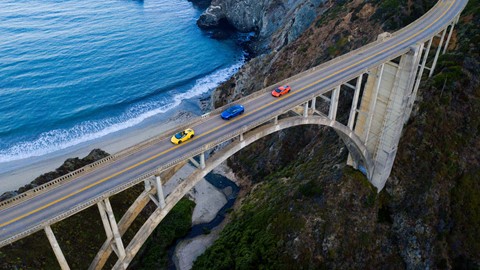 Lamborghini - Bixby Creek Bridge