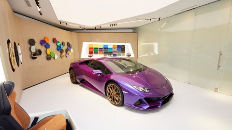 Lamborghini Ad Personam corner at IAA 2019 in Frankfurt