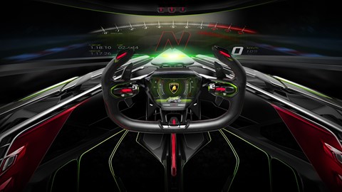 Lambo V12 Vision GT - Interior
