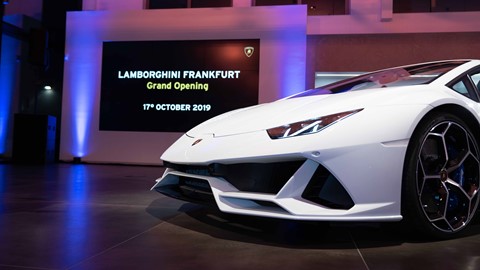 Automobili Lamborghini officially opens Germany's  largest showroom in Frankfurt
