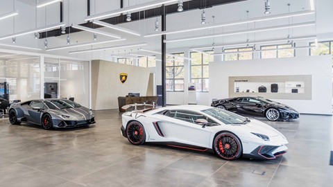 Automobili Lamborghini officially opens Germany's  largest showroom in Frankfurt