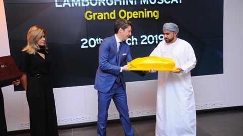 Lamborghini Muscat inaugurates new showroom and launches the new Huracán EVO Spyder in Oman