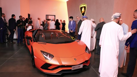 Lamborghini Muscat inaugurates new showroom and launches the new Huracán EVO Spyder in Oman