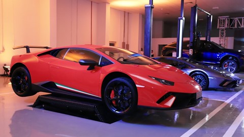 Lamborghini Muscat inaugurates new showroom and launches the new Huracán EVO Spyder in Oman