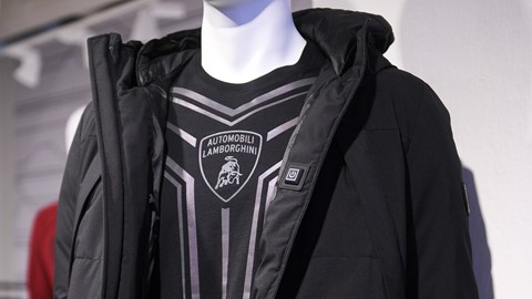 Automobili Lamborghini Menswaear Collection AI20-21 - Black termal jacket 1