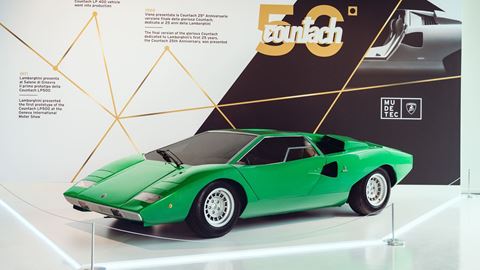 Lamborghini Countach Verde