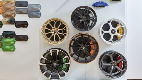 Lamborghini Lounge NYC - Ad Personam Room (Wheels)