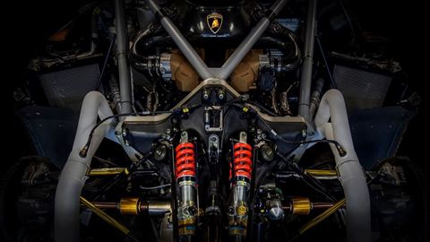 Lamborghini Essenza SCV12 - Engine