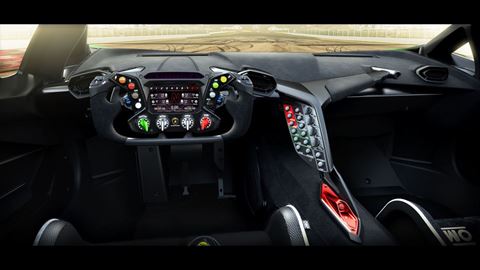 Lamborghini Essenza SCV12 - Centro Stile Interior