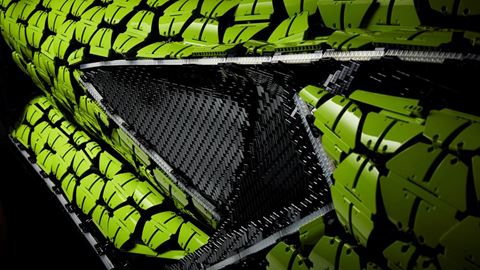 Life-size LEGO Technic Lamborghini Sian FKP 37