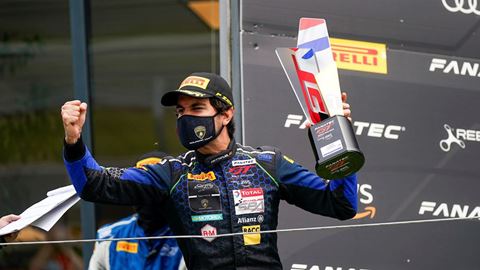 GTWC Europe - Emil Frey podium - Zandvoort - Albert Costa