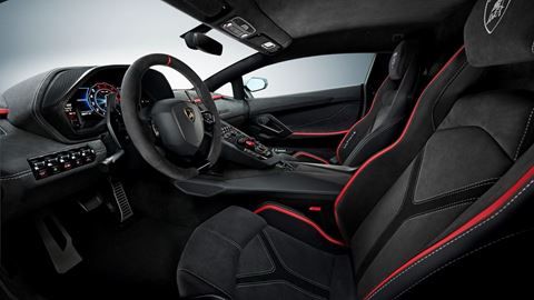 Aventador Ultimae Interior driver side