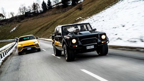 Lamborghini LM002 and URUS