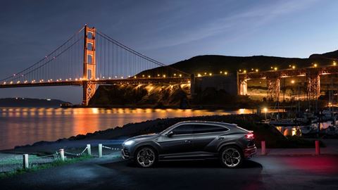 Lamborghini Urus in San Francisco