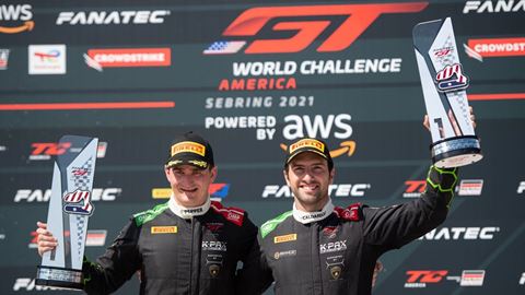 GT World Challenge America 2021 - Jordan Pepper - Andrea Caldarelli