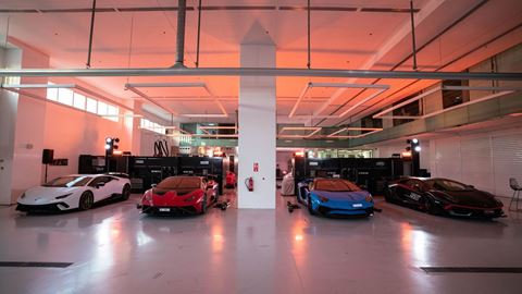 Lamborghini Dubai workshop