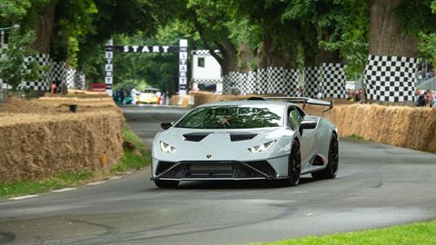 Goodwood Festival of Speed 2022 Huracán STO Run up the hill