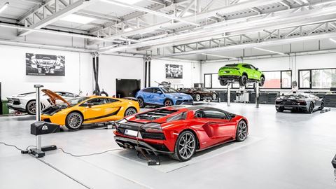 Lamborghini Munich Workshop