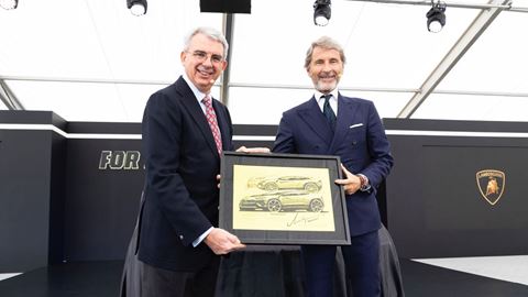 Lamborghini Day Japan Stephan Winkelmann and Italian Ambassador