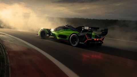 Lamborghini unveils SC63 first hybrid endurance racing prototype