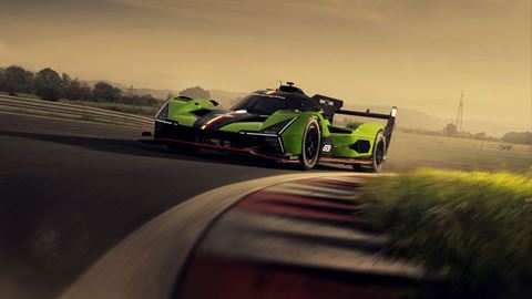 lamborghini lmdh track sunset 4