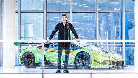 Christian Engelhart Lamborghini Squadra Corse Factory Driver