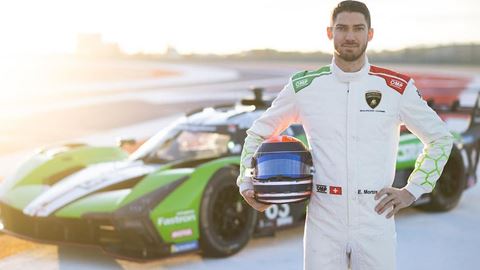 Edoardo Mortara Lamborghini Squadra Corse factory driver