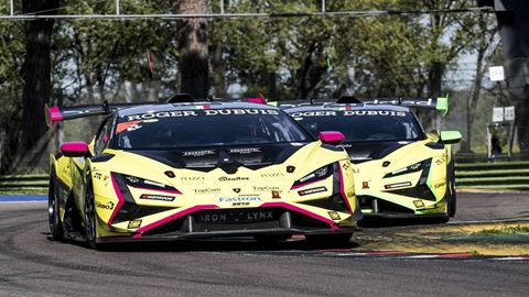 Lamborghini Super Trofeo Europe Giorgio Amati Jesse Salmenautio Iron Lynx