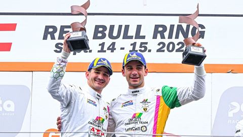 Lamborghini GT3 Alessio Deledda Jordan Pepper Podium