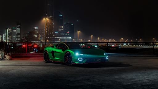 Lamborghini Temerario lights up Riyadh with 920 CV of hybrid power