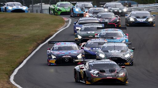 Lamborghini first British GT victory at Oulton Park