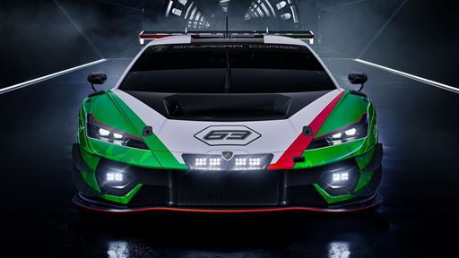 Lamborghini Temerario GT3 Tunnel Front