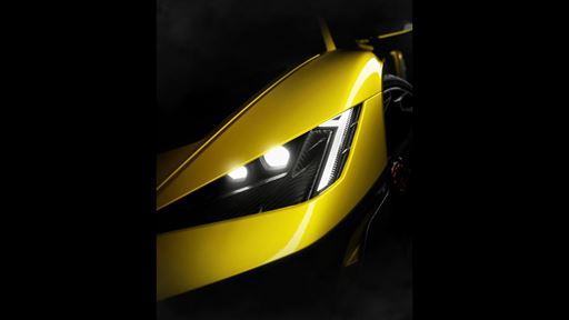 Lamborghini Fenomeno Details vertical Front light